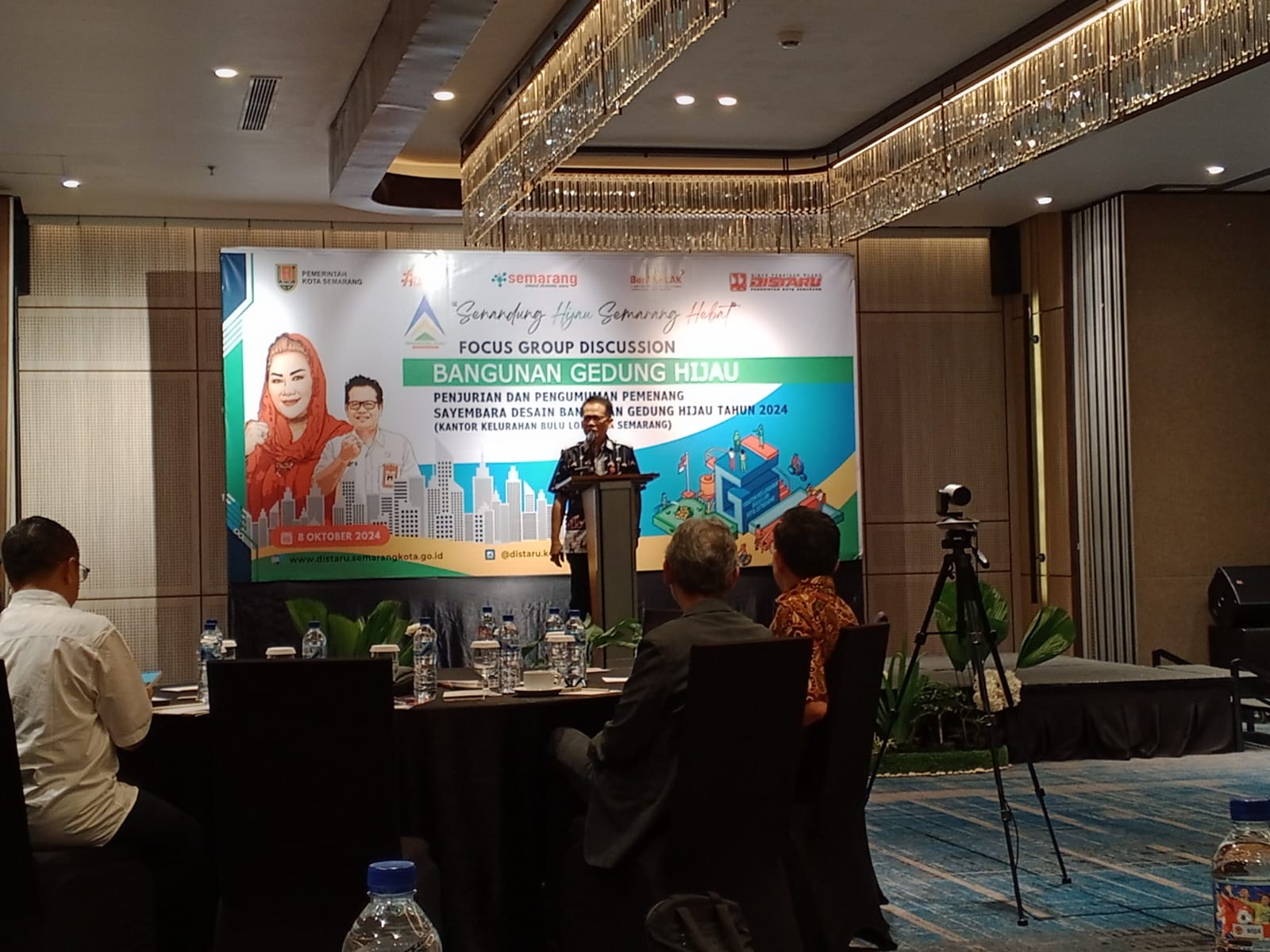 DISKOMINFO Kota Semarang Hadiri FGD Bangunan Gedung Hijau dan Pengumuman Pemenang Sayembara Desain di Hotel Aruss